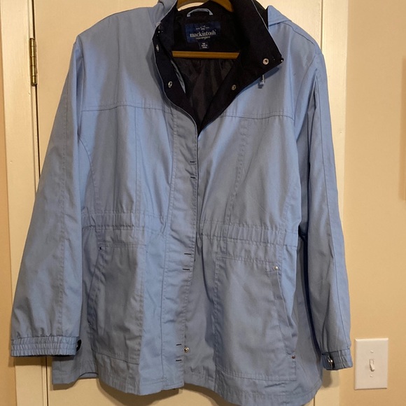 mackintosh Jackets & Blazers - Mackintosh Light Blue Women's Rain Jacket